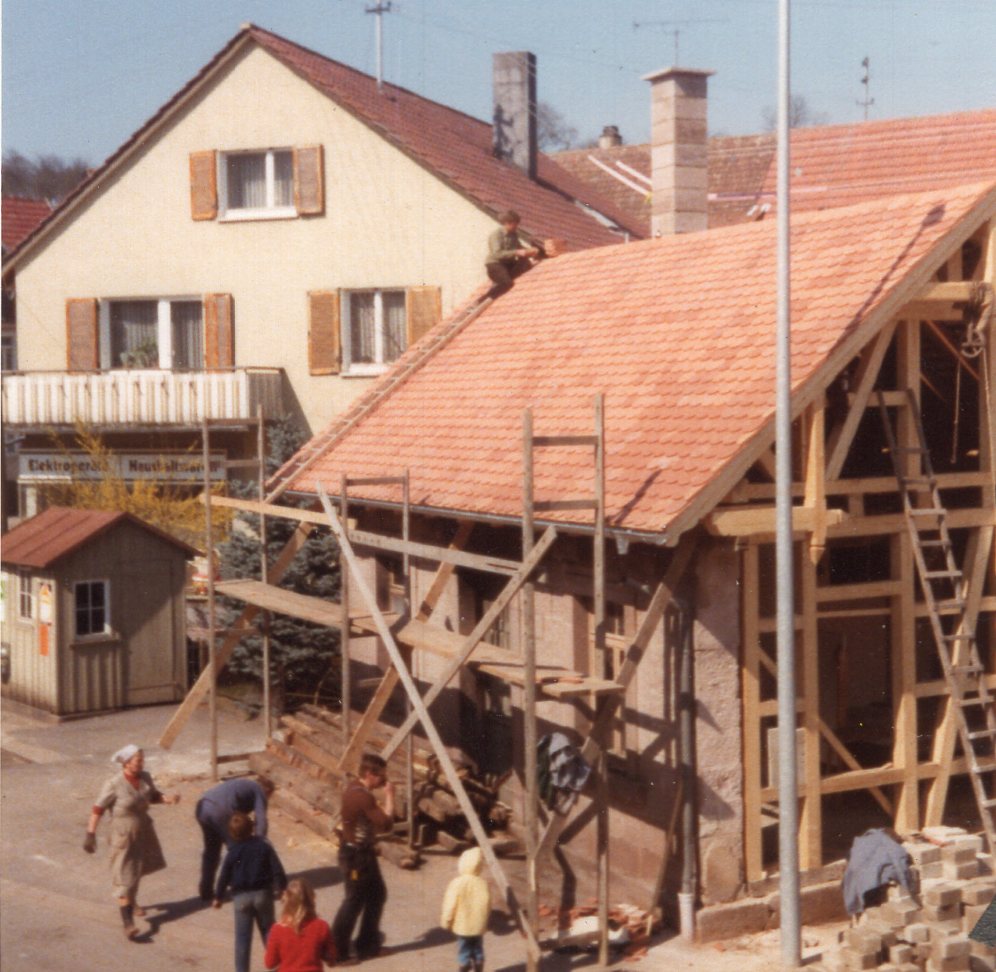 Sanierung Backhäusle 1979-80 - 4