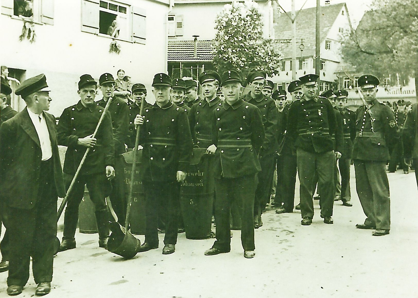 Feuerwehrfest Ebhausen 1950