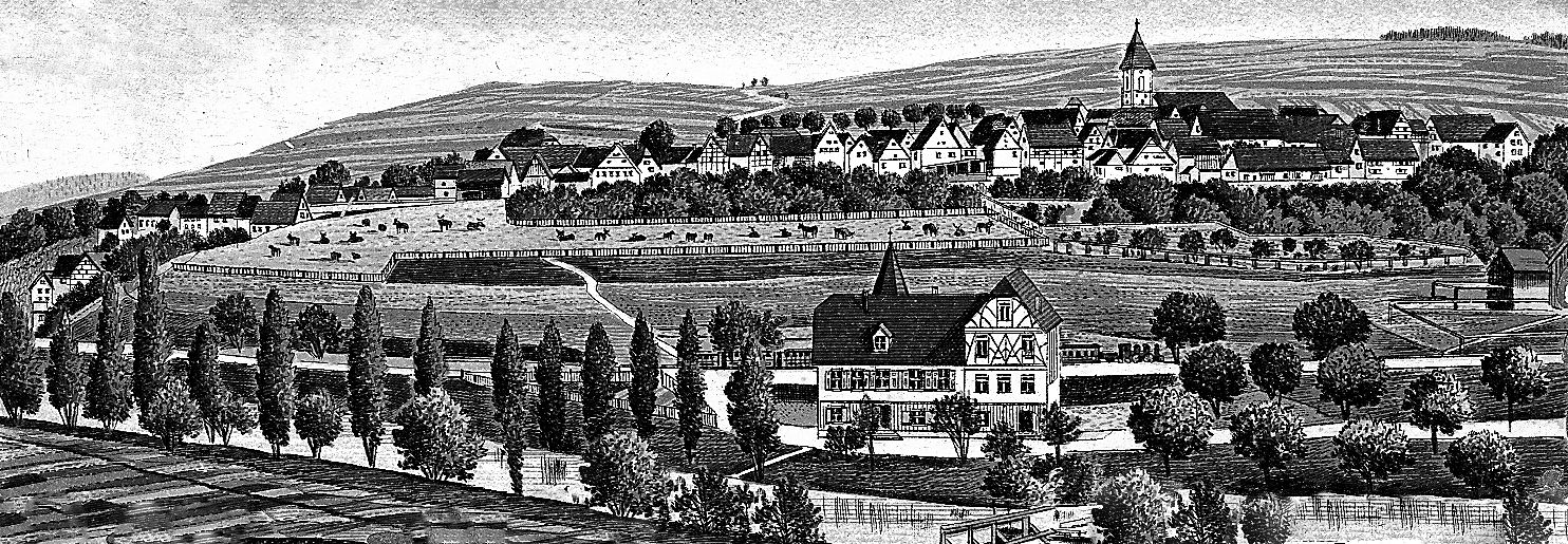 Ebhausen - um 1908